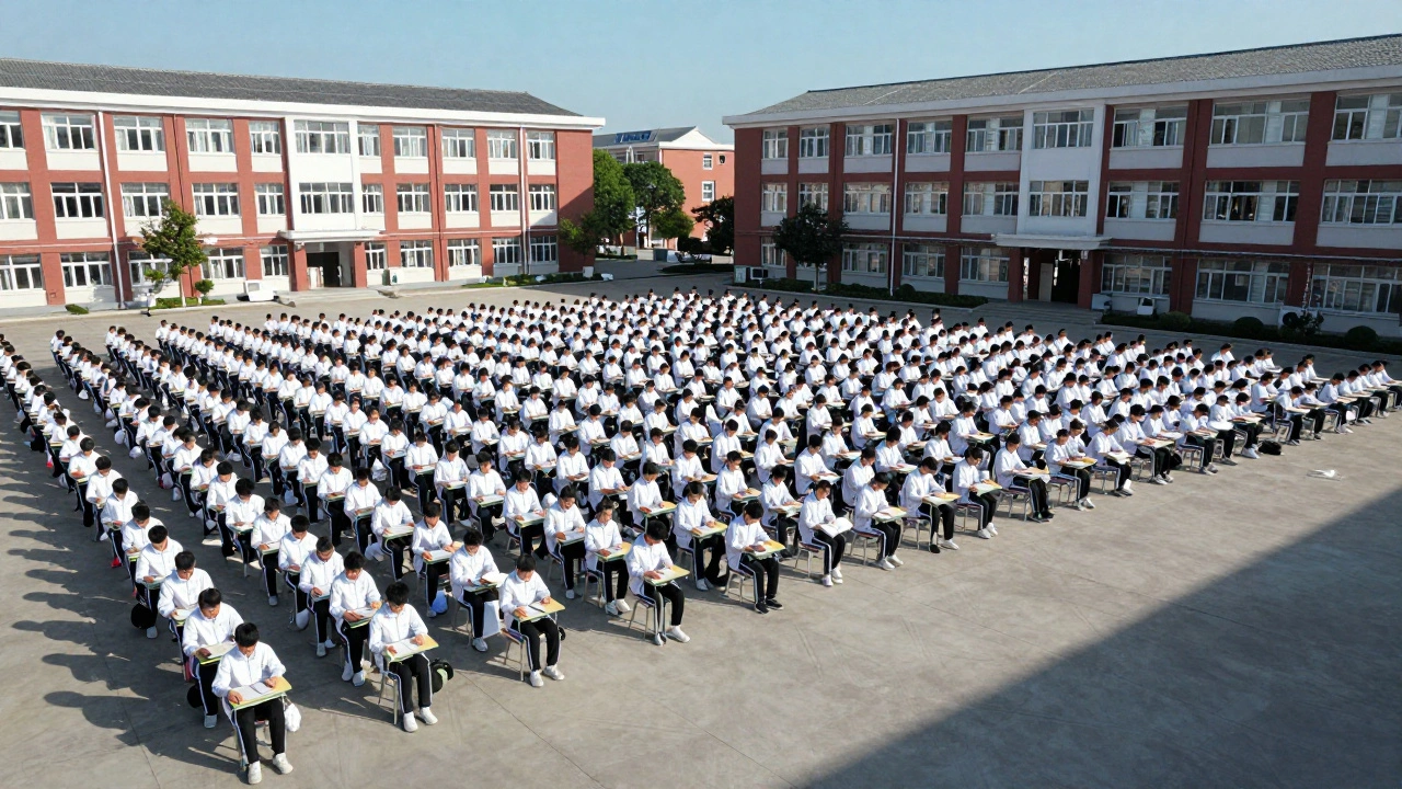 Millions of students sitting for national college entrance exam